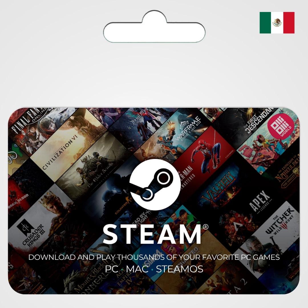Steam Gift Card (MXN)